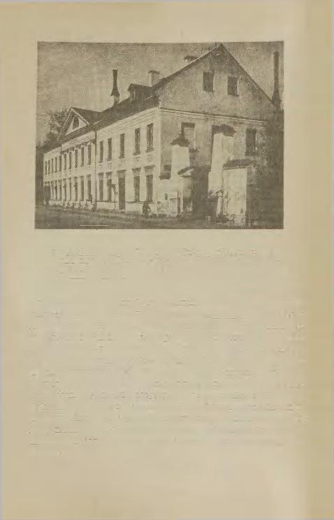 Tartu Linnahaigla Kalamehe tänaval käesoleva sajandi algul. Selles asusid a. 1845 hospitaalsisehaiguste kliinik ja a. 1899 hospitaalkirurgia kliinik kuni 1920.