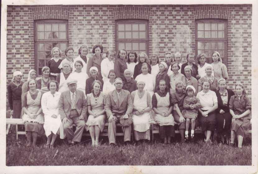 Rapla pesumaja töötajad 1938.