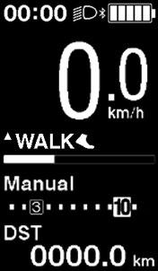 Kõndimise võimendusrežiim See režiim ei pruugi olla teatud piirkondades saadaval. Kõndimise võimendusrežiim töötab kuni kiiruseni 6 km/h.