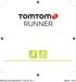 RUNNER _QuickStartGuide-TT-Runner.indd 1 6/26/13 2:22 PM