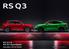 RS Q3. RS Q3 & RS Q3 Sportback. Hinnakiri 2019/2020. Audi Vorsprung durch Technik