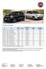 FIAT 500L HINNAKIRI Kood Mudel Võimsus kw/hj Käigukast Keskmine kütuse kulu* l/100 km CO2 heitkogus (g/km) Hind, EUR koos käibemaksuga M.4 500L