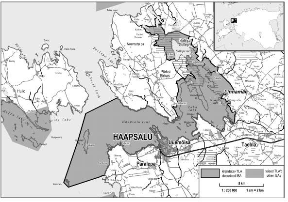 Haapsalu-Noarootsi lahed Haapsalu-Noaroosti Bays 007 (LÄ01) A4i, B1i, B2 58 59 N 23 35 E 0 7 m 15910 ha Ala kirjeldus.