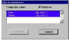 Sa võid määrata kohtvõrgu arvuti IP aadressi ning pordi, mis vastab antud teenusele (näiteks www 80, FTP 21, Telnet 23).