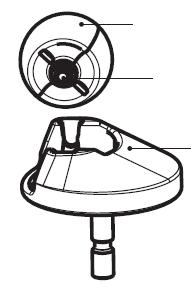 Roomba esiratta puhastamine 1) Roomba esiratta eemaldamiseks tõmba seda õrnalt. 2) Eemalda prügi esiratta avausest.