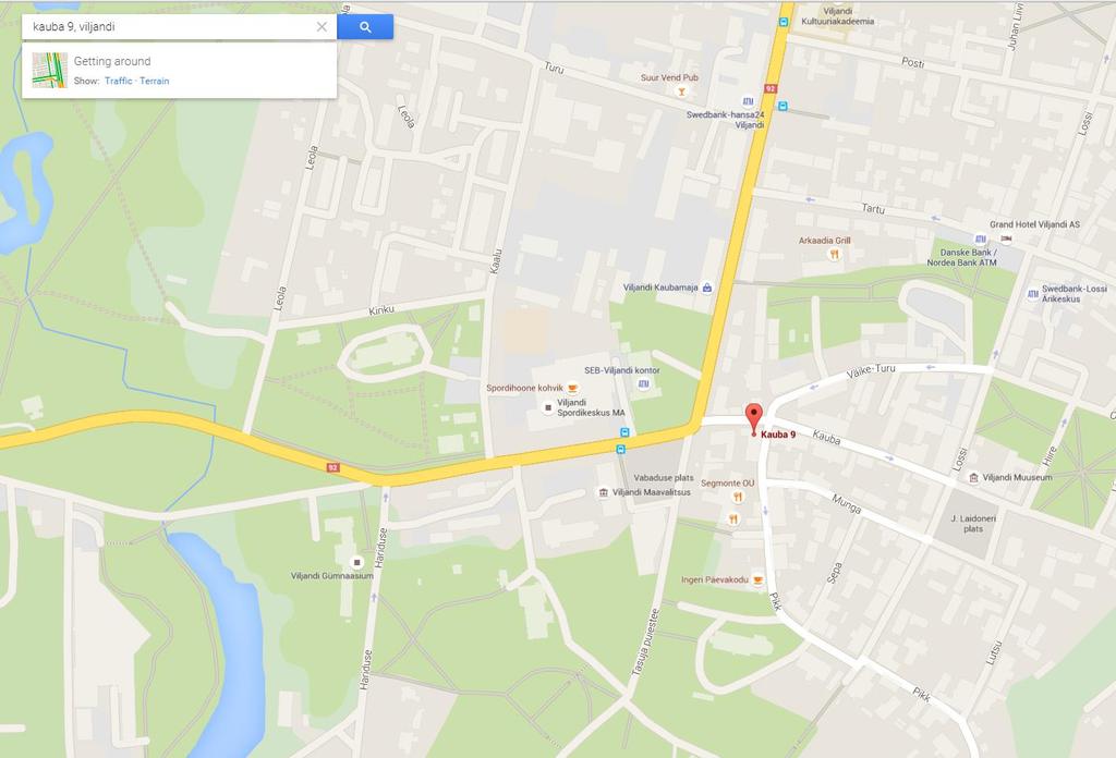 4.6 Google Maps kaardi lisamine artikli juurde Selleks, et lisada artikli juurde Google Maps