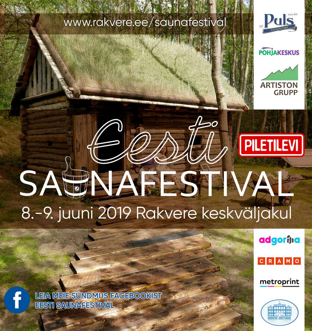 5 tule Eesti Saunafestivalile Rakverre! 8.-9.
