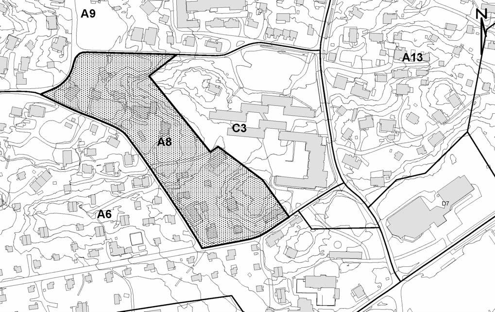 Kommune Del af rammeområde A6 ændres til A8 Område ved Illumiut og Qupaloraasuk Kommunep pilersaarutaanut