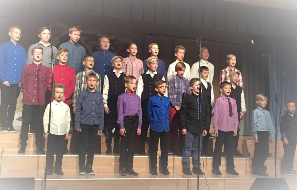 3. Saku Gümnaasiumi poistekoor Laulma on oodatud muusikahuvilised 2. - 7. klasside (kuni häälemurdeni) poisid.