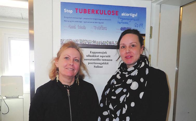 20 MARTS 2019 TUBERKULOSE Tuberkulose hos socialt udsatte Nyt samarbejde mellem hjemløseherberg i Nuuk og tuberkuloseambulatoriet skal føre til mere viden om tuberkulose og social udsathed Institut