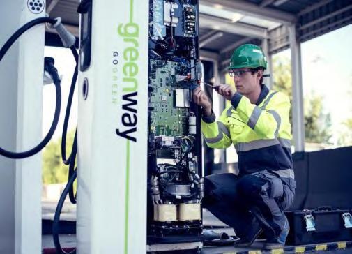 GREENWAY EV CHARGING NETWORK Projektiga toetatakse elektrisõidukite taristu kiirendatud kasutuselevõttu.