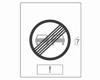 176 Sõitmine ja töörežiim Liiklusmärgi abi Tööpõhimõte Liiklusmärgiabisüsteem tuvastab eesmise kaamera abil eelnevalt kindlaksmääratud liiklusmärke ja kuvab neid juhi infokeskuses.