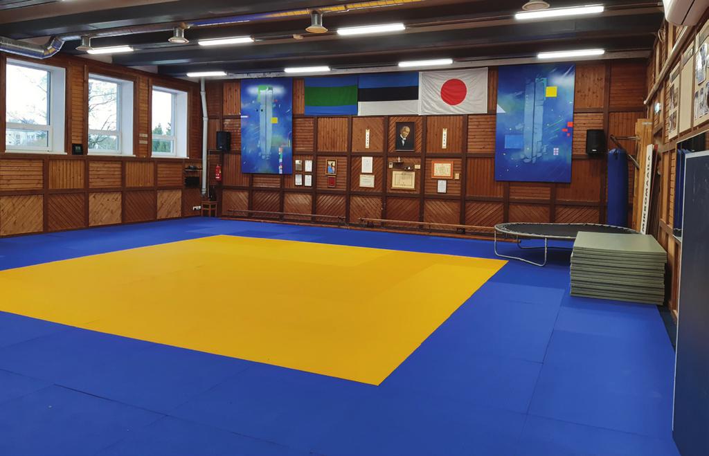 M aikuus sai Vinni spordikompleksis olev Baruto-nimeline dojo ehk Jaapani traditsiooniliste võitluskunstide treeningsaal uue tatami ehk põrandakatte.