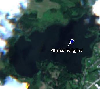 3.1.5. Match-up of Otepää Valgjärv Otepää Valgjärv (Figure 12) is small lake with 65.8 ha surface area and is located in the South-East of Estonia.