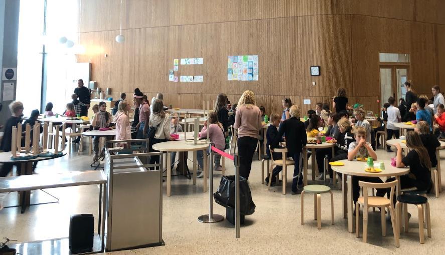 Kopenhaagen. Toidukoolid Näide: Kalvebod Fælled Skole 2019-97% mahe Valmistavad kogu toidu (k.