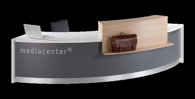 STANDARD COUNTER CONFIGURATION NO. 2 800 1422 1477 3377 45 curved counters (with counter top part with bag shelf) Components Article no.