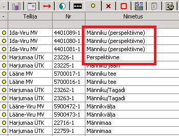Uue peatuse lisamise tööprotsess on järgmine: 2.1.1. KOV teeb (Exceli) tabeli peatustega, kuhu lisab määratavad kohanimed koos nimeobjekti liigi ja asukohaga ning edastab ÜTRIS-e andmete esitajale.