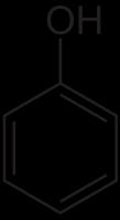 valge värvusega kristalne mürgine aine, mis lahustub vees (~8 g / 100 ml). Terminit fenool kasutatakse nende keemiliste ühendite kohta, milles on aromaatse tsükliga seotud hüdroksüülrühm (-OH).