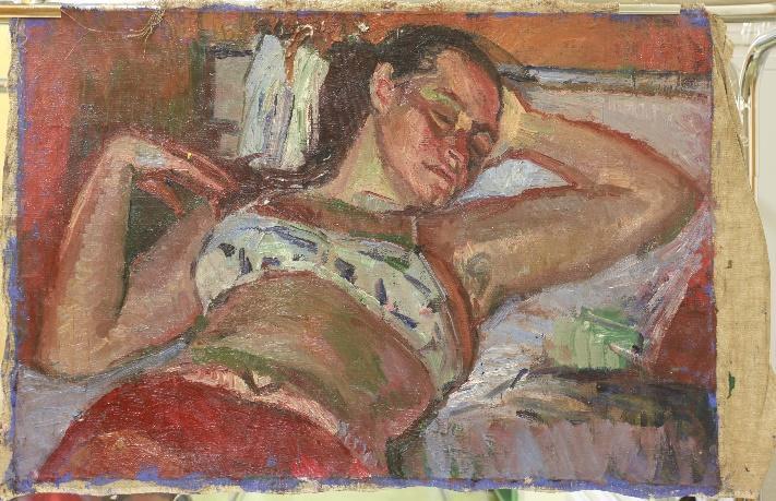 Bržeska maalimisviis muutus 1960ndatel, mil ta hakkas maalima ühe seansi portreid. Need äratasid kriitikute imetlust oma ekspressiivsuse, kunstilise kujundi ilmekuse ning hoogse pintslitõmbega.