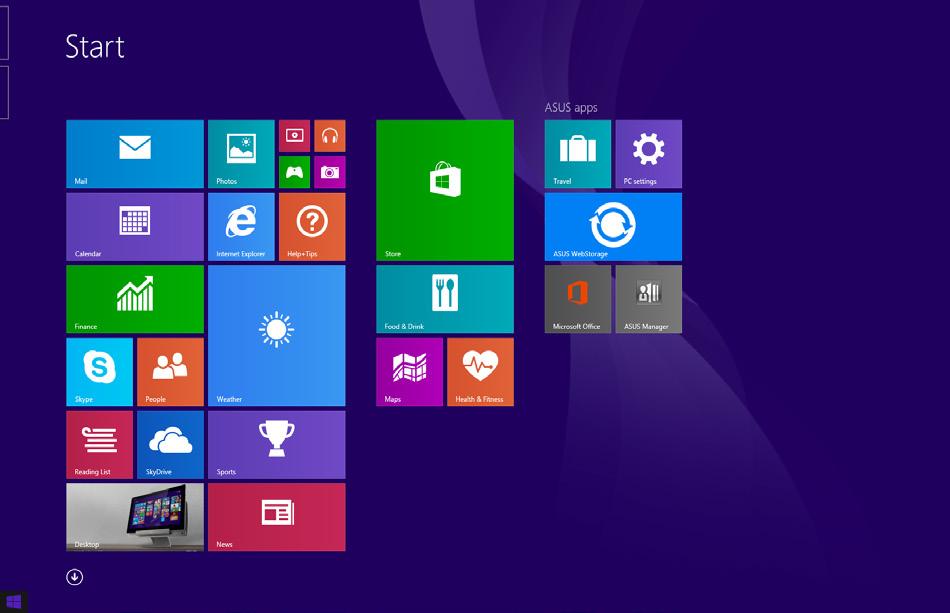 Start-nupp Windows 8.1-s on Start-nupp, mille abil saate valida kahe viimati kasutatud rakenduse vahel.