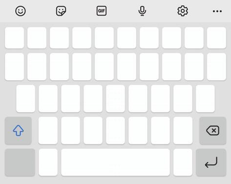 Põhiline Teksti sisestamine Klaviatuuri paigutus Teksti sisestamisel ilmub klaviatuur automaatselt. Klaviatuuri lisafunktsioonid Suure tähe sisestamine.