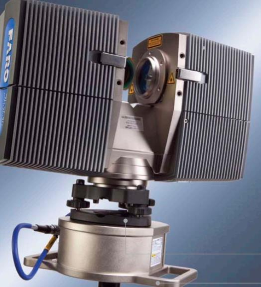 Näiteks Skanner FARO Laser Scanner Photon 120/20 (joonis 5) oli suuteline mõõtma 976 punkti sekundis kui CYRACX 2500 tuhat punkti sekundis (Dirdim, 2019: