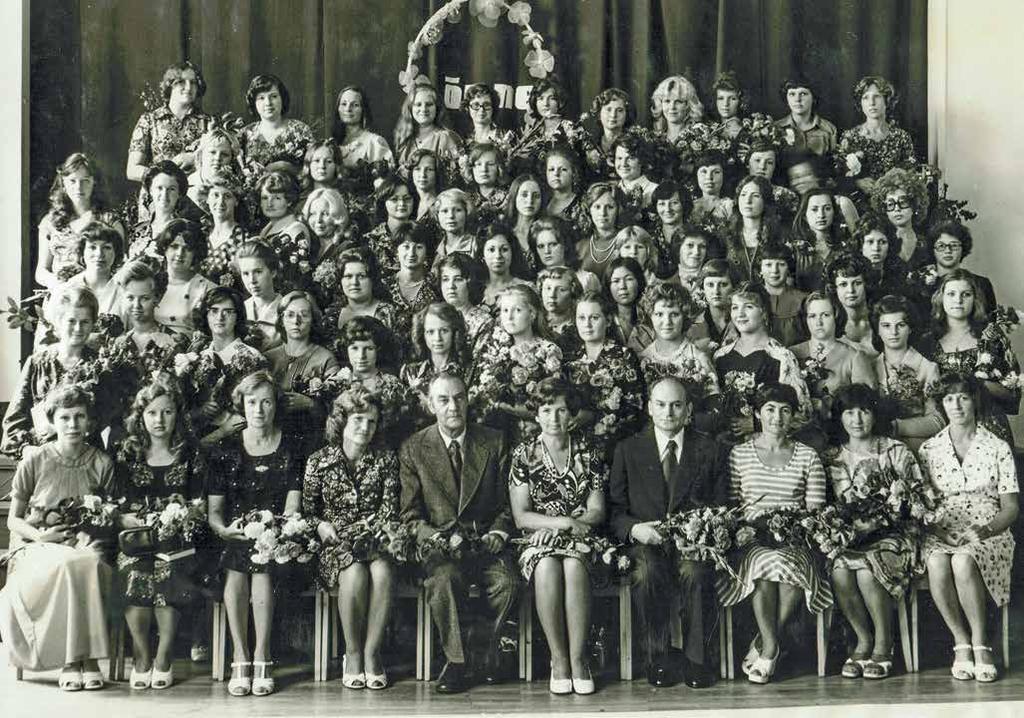 Tallinna Meditsiinikooli lõpetajad 1977. aastal.