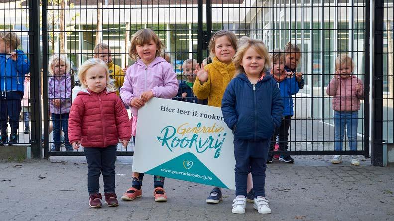 Vlaamse overheid, Kom op tegen Kanker en Stichting tegen Kanker vier jaar na elkaar gratis borden van Generatie