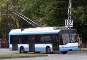 Tallinnas sõidutab inimesi ka trollibuss ja tramm.