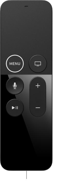 Siri Remote kaugjuhtimispuldi kasutamine Siri Remote kaugjuhtimispuldi ühendamine Apple TV-ga Siri Remote kaugjuhtimispult on sinu Apple TV-ga juba ühendatud.