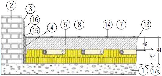 Basis-Integral 33-3: Protect 10 täiendava isolatsiooniga 20-2 mm Paigaldamiseks köetavate ruumide lagedele EPS