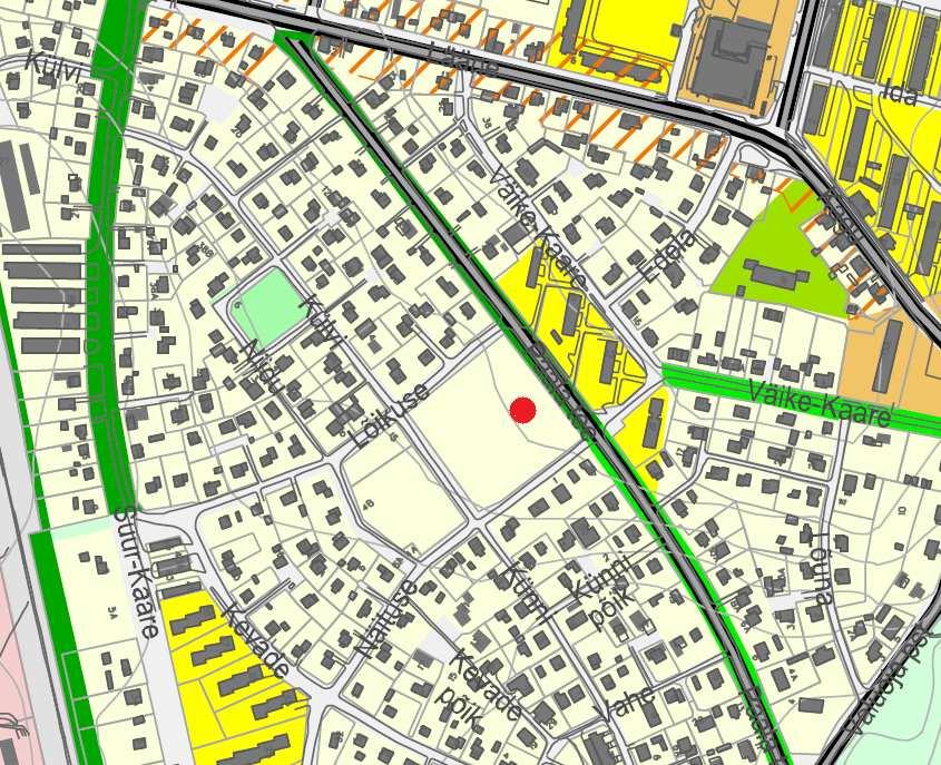 4. Viljandi linna üldplaneering Viljandi Linnavolikogu 30. juuni 2010 otsusega nr 71 kehtestatud Viljandi linna üldplaneeringu kohaselt on planeeritav maa-ala kavandatud tiheasustuse piirkonnaks.