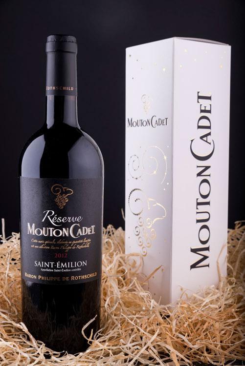 Mouton Cadet Reserve Saint-Emilion Prantsusmaa Mouton Cadet Reserve Saint-Emilion on valmistatud 78% Merlot viinamarjast, mis annab veinile nõtkuse ja marjasuse, 19% Cabernet Franc ist, mis toob