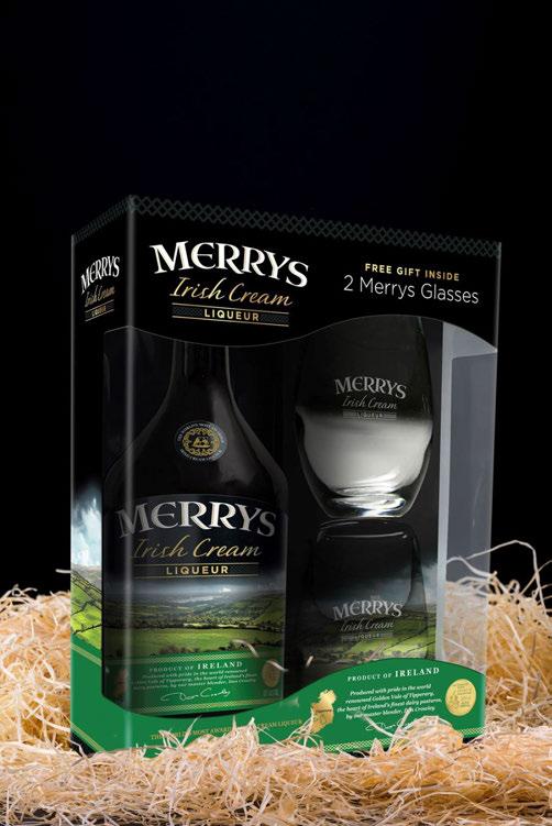 Merrys Irish Cream Liqueur Maailmas enim hinnatud Iiri kreemliköör Merrys on võrratu maitse ja kindla päritoluga. Selle maitse on unikaalne ja näitab meisterklassi Iiri kreemlikööride kategoorias.