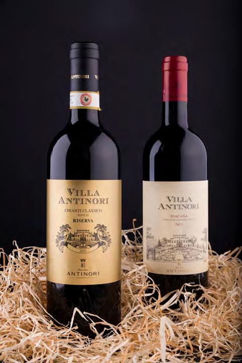 Villa Antinori Chianti Classico Riserva ja Rosso Itaalia Villa Antinori kaubamärk on Antinori veiniimpeeriumi visiitkaart enam kui 150 riigis maailmas.