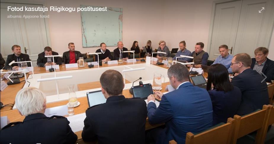 23. oktoober Riigikogu majanduskomisjon