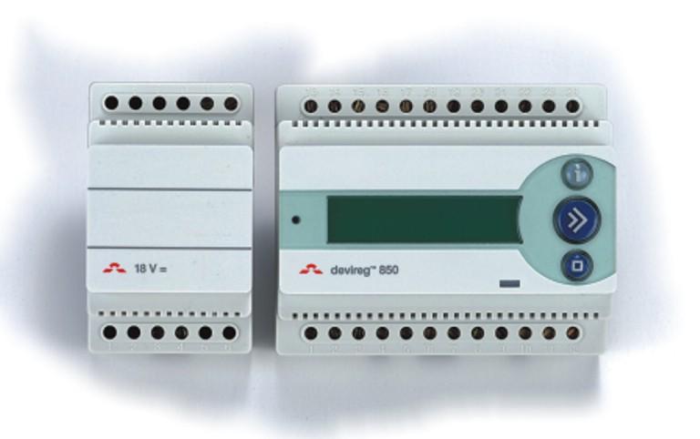 DEVIreg 850-III digitaalne välialatermostaat Funktsioonid: Termostaat jälgib nii niiskust kui temperatuuri.