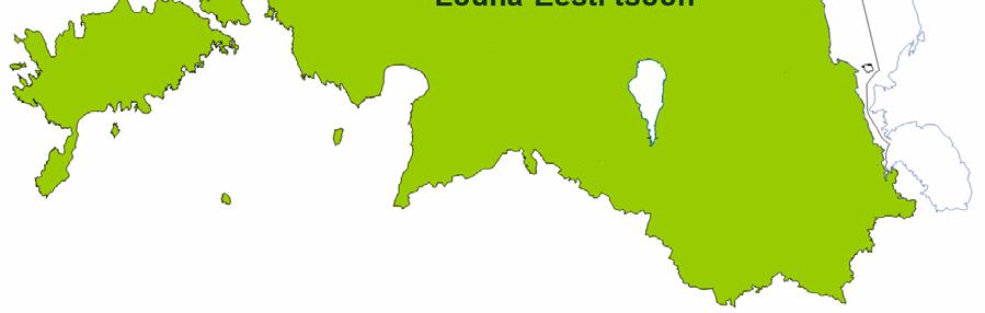 Põhja-Eesti tsoon hõlmab Harju, Lääne- ja Ida-Viru maakondi. Lõuna-Eesti tsoon hõlmab ülejäänud 12 maakonda.