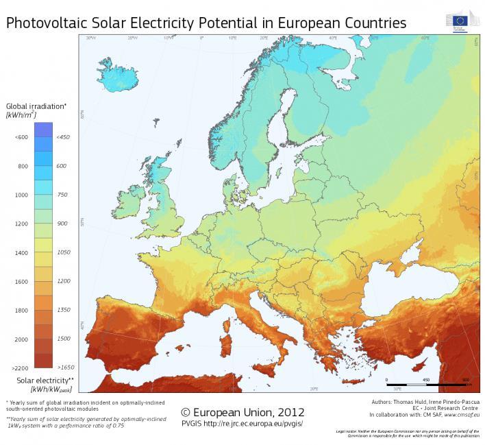 Kuigi suve keskel on päikese intensiivsus suurem, toodavad Eestis päikesepaneelid rohkem kevadisel ja sügisesel ajal, mil temperatuur on madalam.