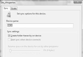 Windows Media Player 12 1 Ühendage diktofon arvutiga ja käivitage Windows Media Player. 2 Klõpsake menüüs [Organize] valikul [Options]. Optionsi dialoogiaknas klõpsake vahekaardil [Devices].