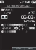 Salvestus- Salvestus- Märkused MicroSD mälukaardi sisestamisel diktofoni kinnitage eksituse vältimiseks kindlasti salvestusmeediumi tüübiks kas [Built-in] või [microsd] ( lk 77).