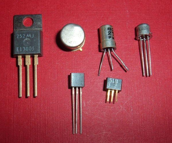Elektroonikakomponent - transistor Kolmklemm