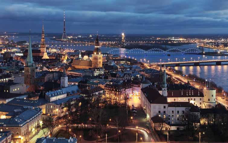 >> Kesk- ja Ida-Euroopa linnad << RiIa on linn, kus kohtuvad sajandid 700 000 elanikuga Riia on Läti pealinn. Ühtlasi on see Baltikumi suurim linn. Riia on üle 800 aasta vana.