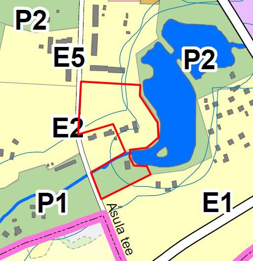 Seoses Vastemõisa oja ja Vastemõisa järve ehituskeeluvööndi vähendamise ettepanekuga on looduskaitseseaduse 40 lg 4 punkt 2 kohaselt samuti tegemist üldplaneeringut muutva detailplaneeringuga.