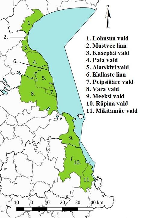 Kalastuspiirkonnas viibis perioodil 1. jaanuar kuni 30. aprill 2013 kokku 5955 Läti päritolu külastajat.