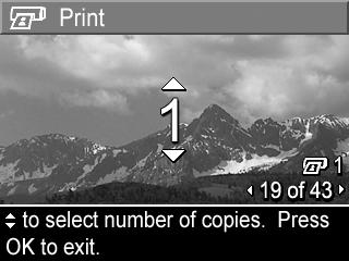 Üksikute piltide saatmine sihtkohtadesse Te saate saata ühe või rohkem fotoülesvõtteid mistahes hulgale HP Instant Share sihtkohtadesse. Te ei saa saata videolõike. 1.