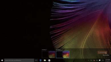 Peatükk 2. Windows 10 Vajutage New desktop.