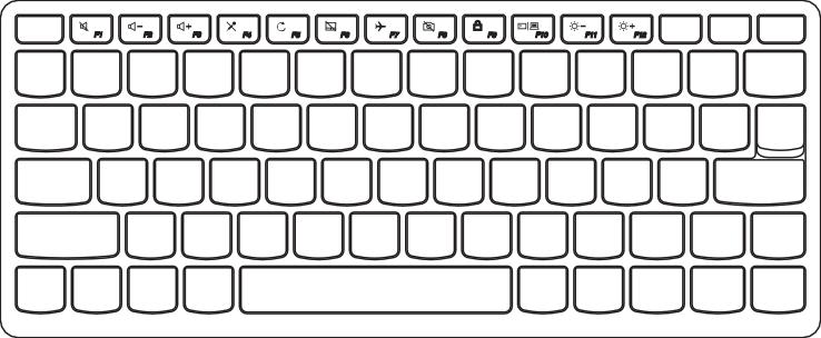 Peatükk 1. Tutvumine arvutiga Klaviatuuri kasutamine Funktsiooni Hotkey kasutamine Süsteemi seadistuste avamine ühe nupuvajutusega.