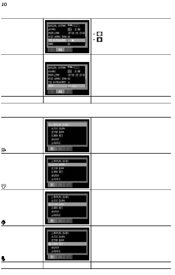 *Algmäärang Funktsioon Menüü ekraanil Määrangud Kustuta kõik Selle määranguga saad kustutada kõik (pildid CF-mälukaardilt (välja arvatud kaitstud pildid).