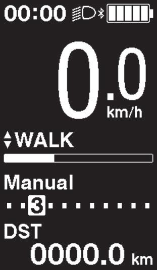 TÖÖTAMINE JA SEADISTUSED Kõndimise võimendusrežiim 4. Vajuta Võimendus-X nuppu kõndimise võimenduse režiimist väljumiseks.